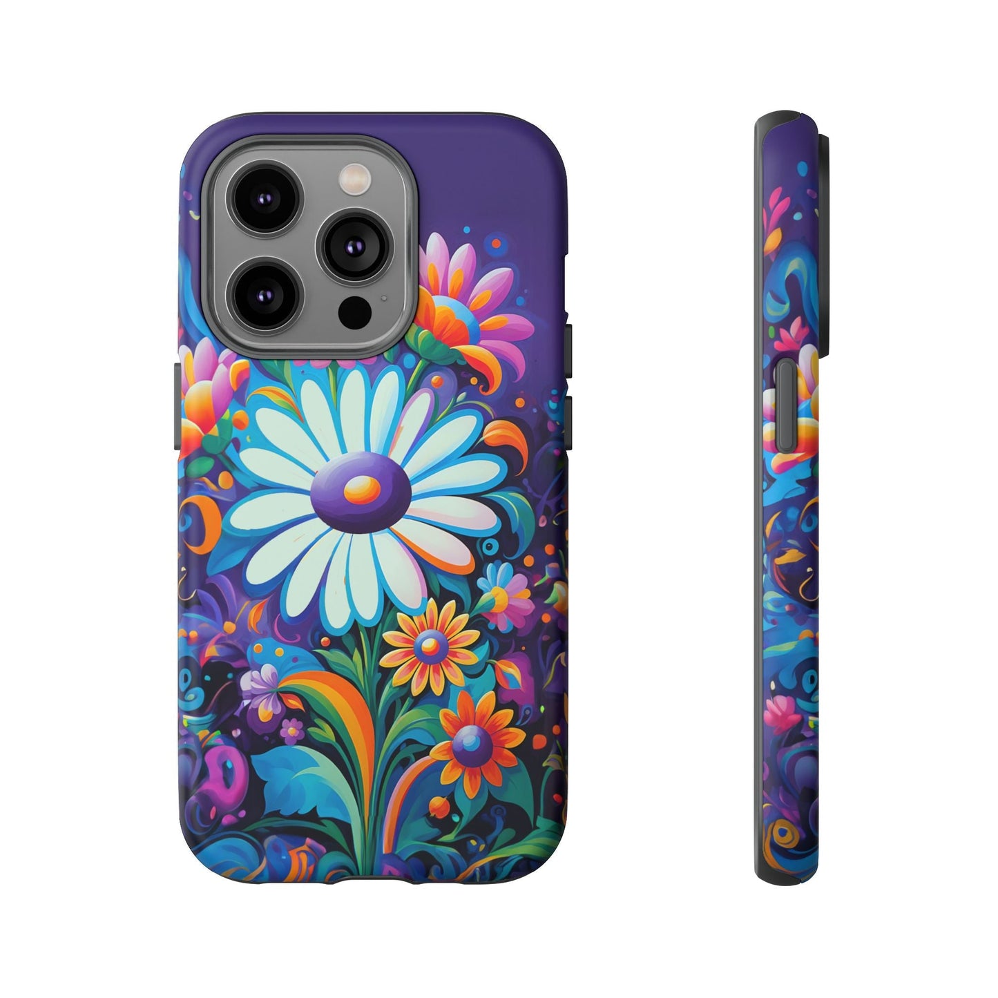 iphone case Violet Daisy Dreamscape iPhone 14 Pro