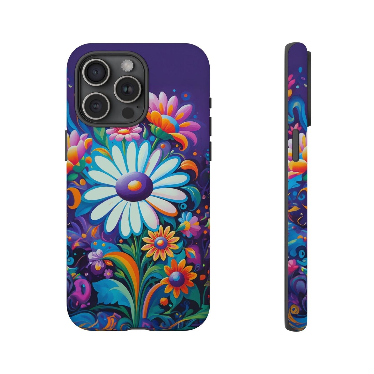 iphone case Violet Daisy Dreamscape iPhone 15 Pro Max