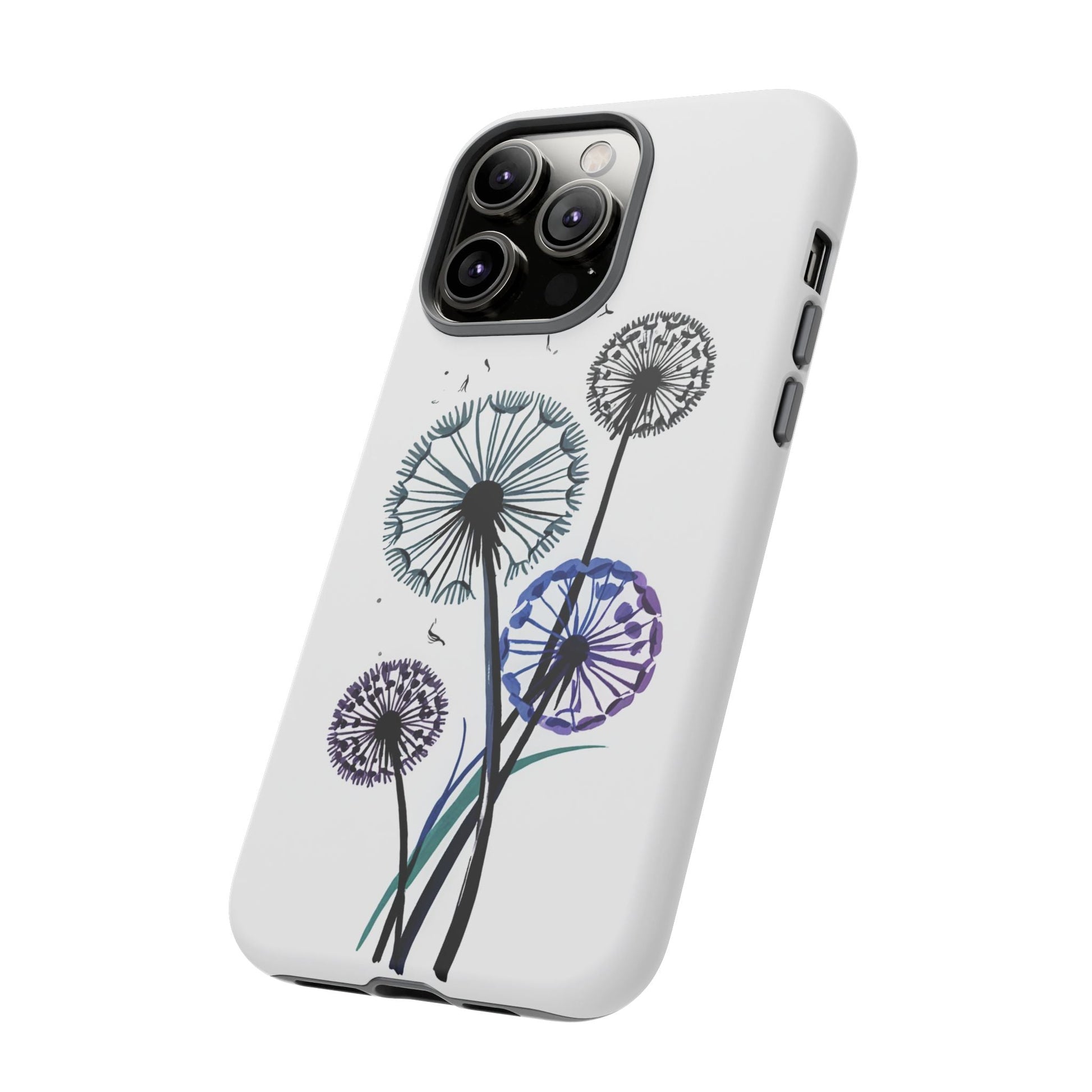 iphone case Watercolor Dandelions