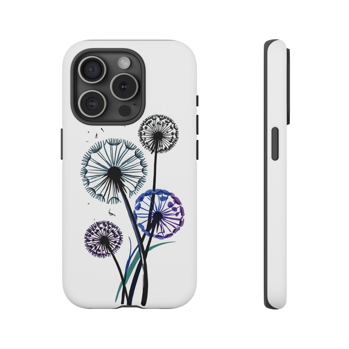 iphone case Watercolor Dandelions iPhone 15 Pro