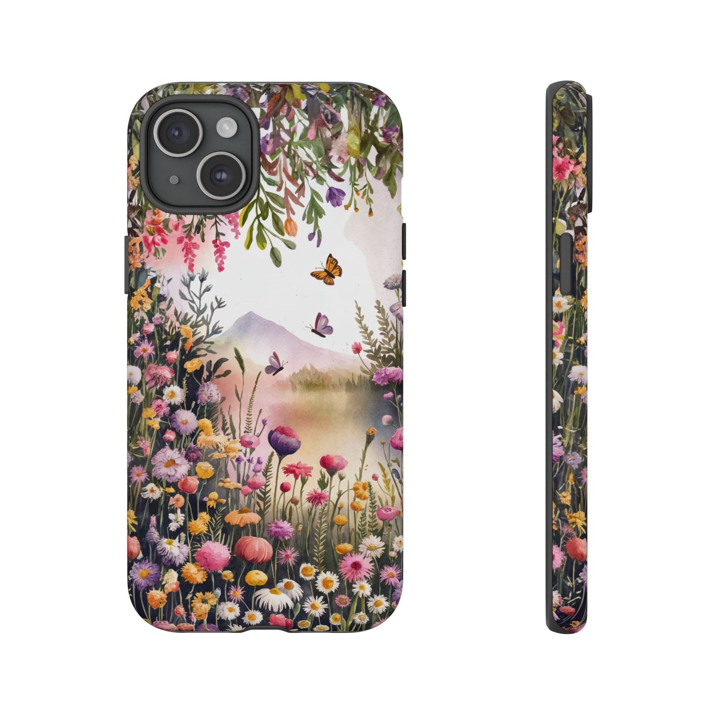 iphone case Whispering Wildflower Retreat iPhone 15 Plus