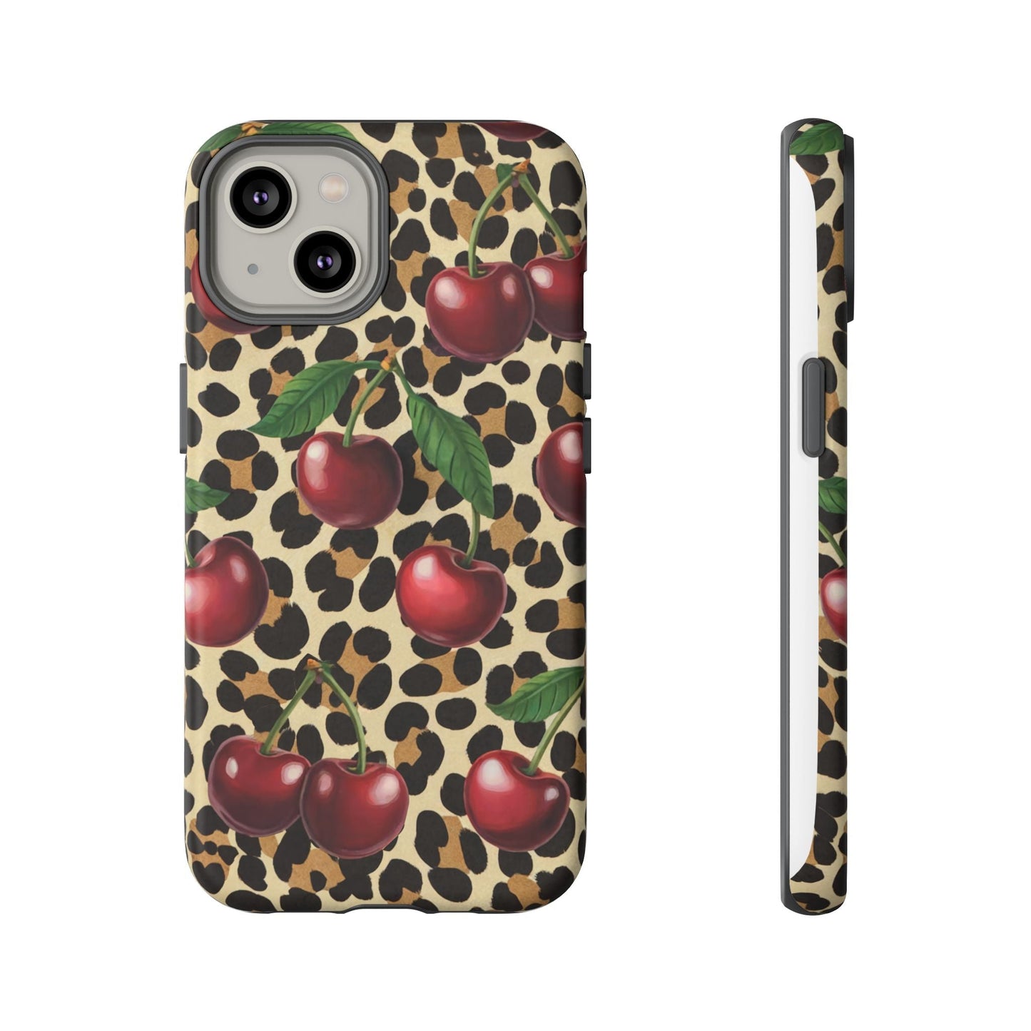 iphone case Wild Cherry Leopard iPhone 14