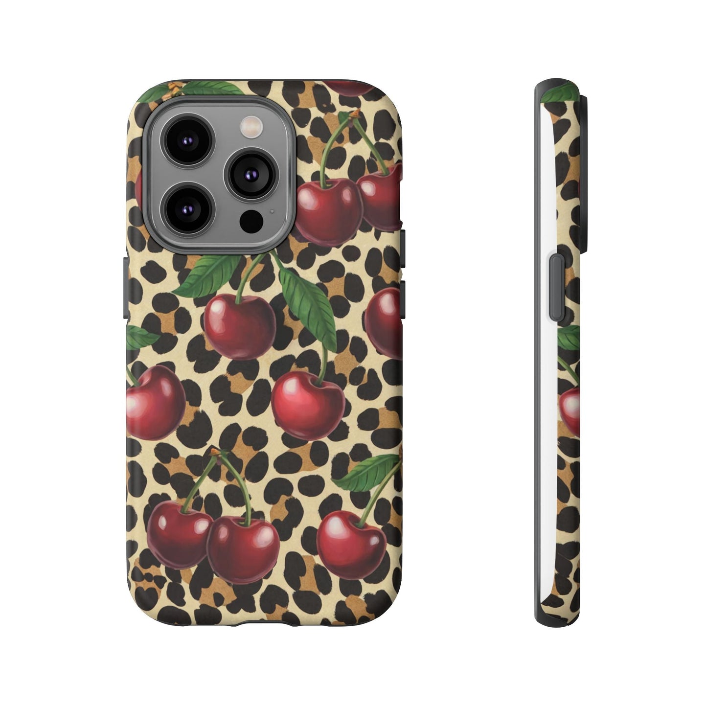 iphone case Wild Cherry Leopard iPhone 14 Pro