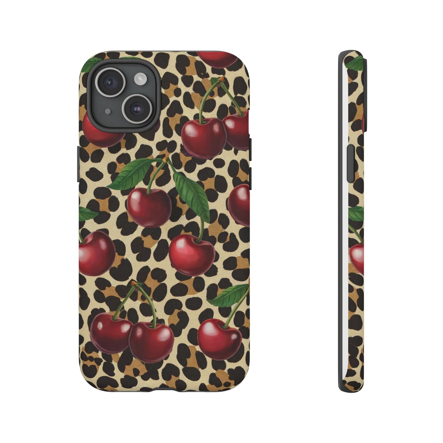 iphone case Wild Cherry Leopard iPhone 15 Plus