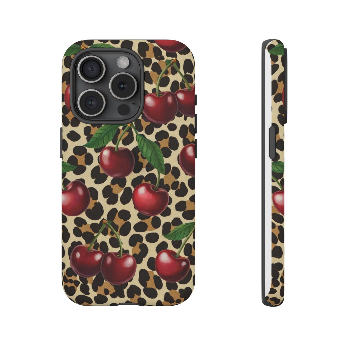 iphone case Wild Cherry Leopard iPhone 15 Pro