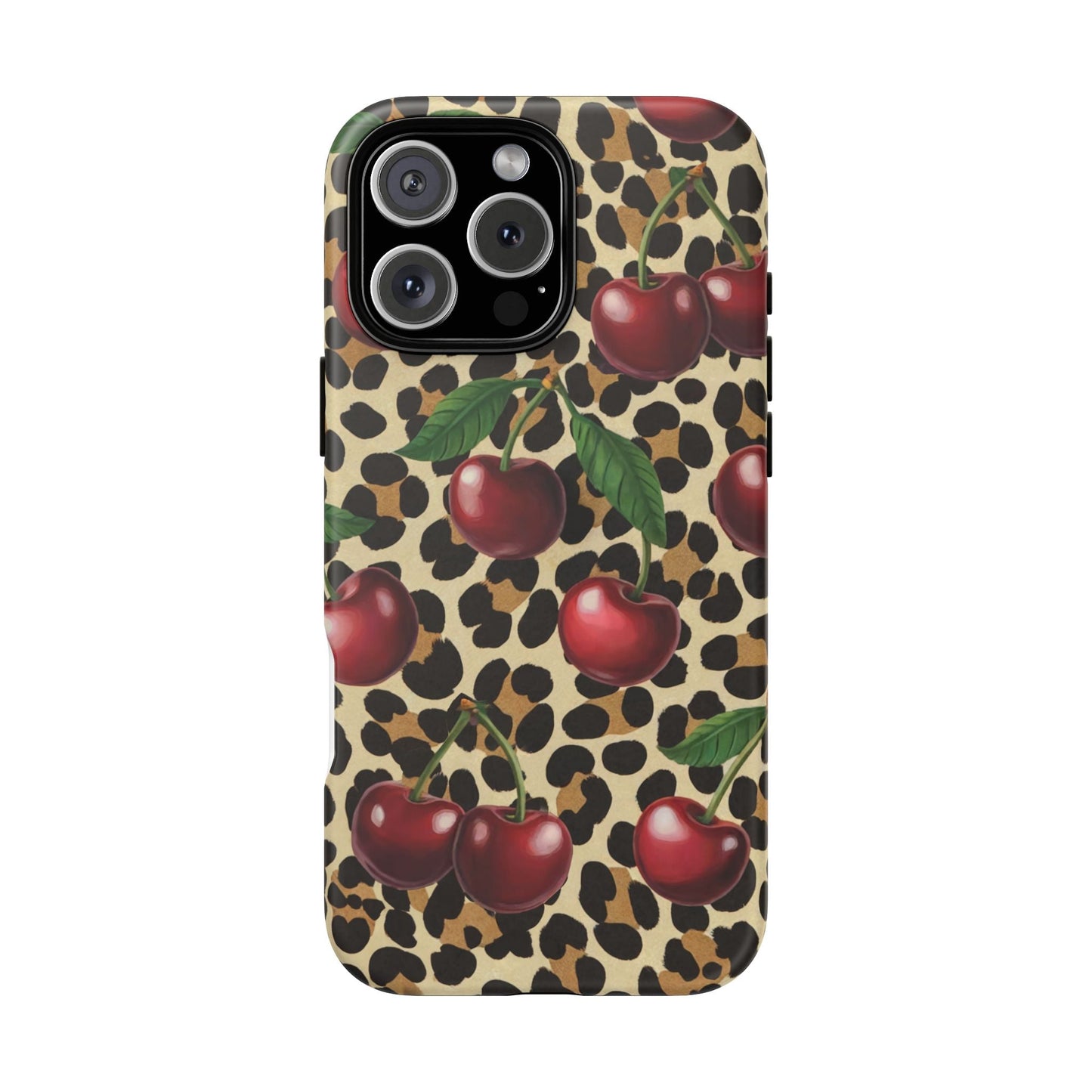 iphone case Wild Cherry Leopard iPhone 16 Pro Max