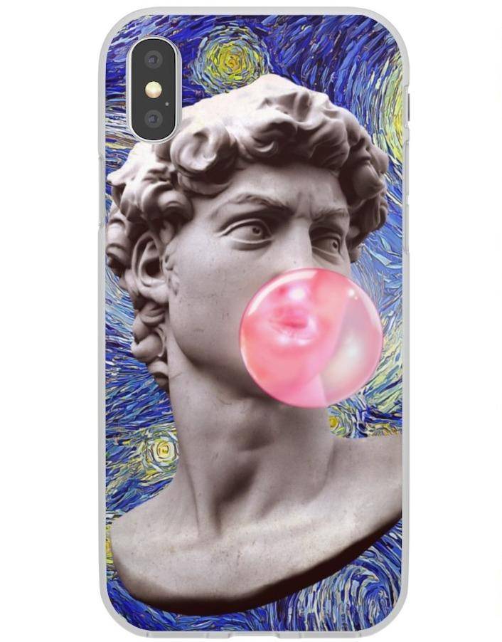 Funny Renaissance Art iPhone Case - Michelangelo