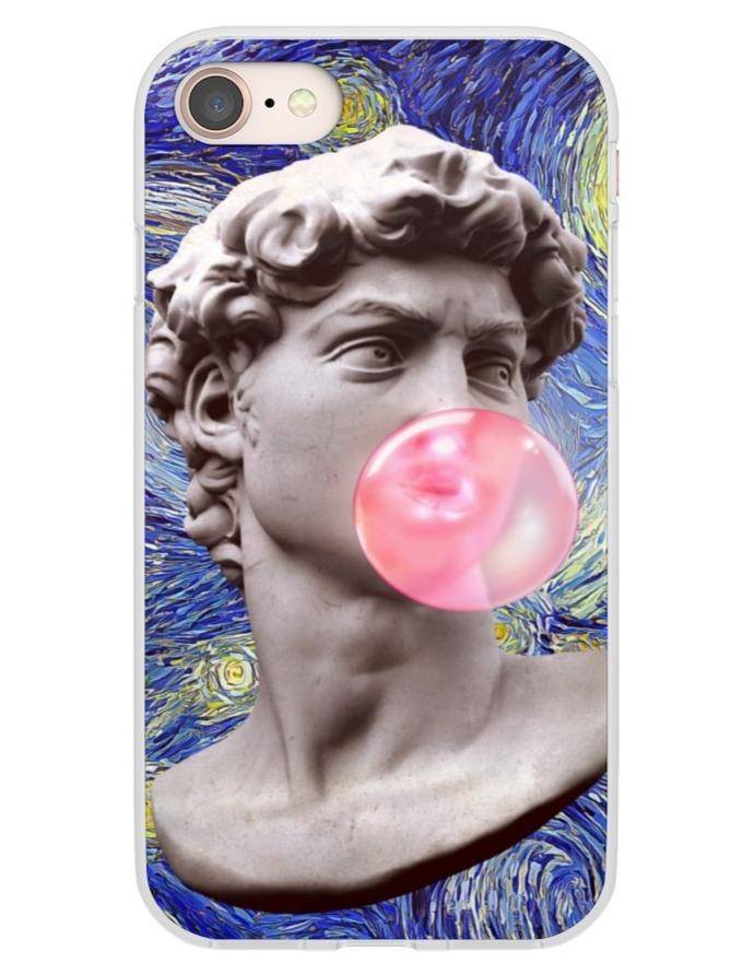 Funny Renaissance Art iPhone Case - Michelangelo