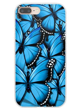 Load image into Gallery viewer, Blue Butterfly iPhone Case
