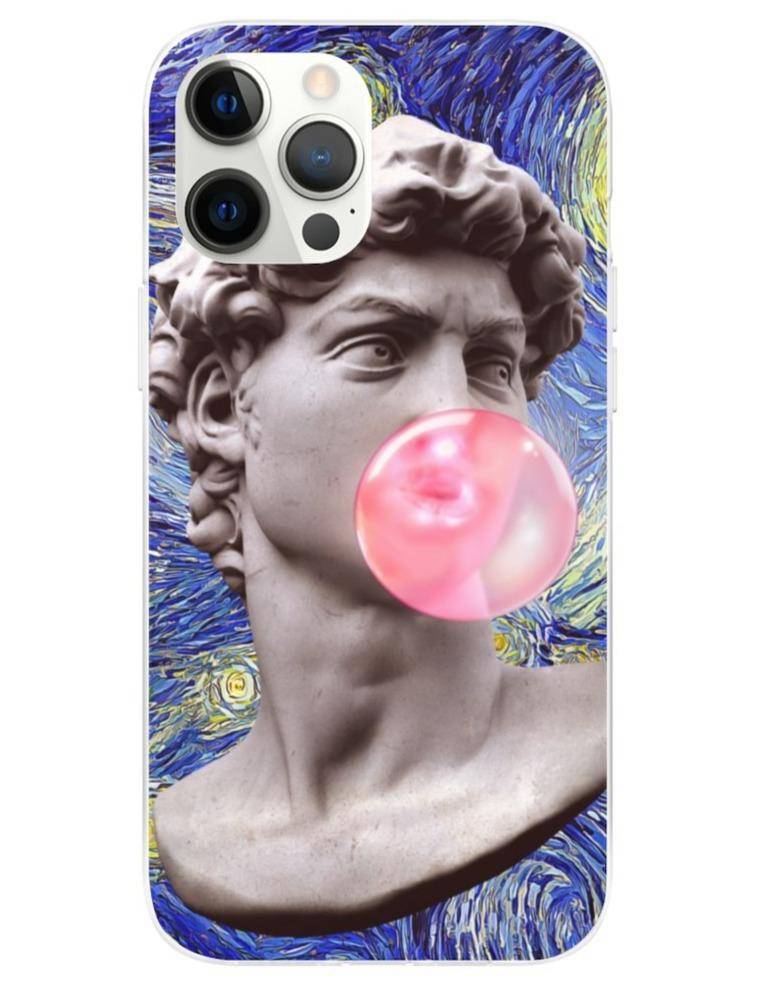 Funny Renaissance Art iPhone Case - Michelangelo