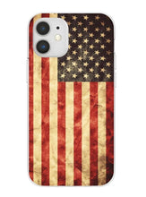 Load image into Gallery viewer, Vintage American Flag iPhone Case
