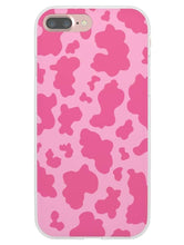 Load image into Gallery viewer, Pink on Pink Cow Print Cute iPhone Case
