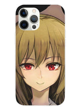 Load image into Gallery viewer, Cute Anime Girl iPhone Case - Big Hairbow
