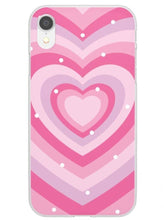 Load image into Gallery viewer, Pink &amp; Purple Heart Cute iPhone Case
