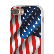Load image into Gallery viewer, Waving American Flag iPhone Case
