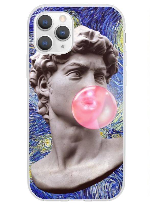 Funny Renaissance Art iPhone Case - Michelangelo