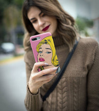 Load image into Gallery viewer, Pop Art iPhone Case - Comic Strip Girl
