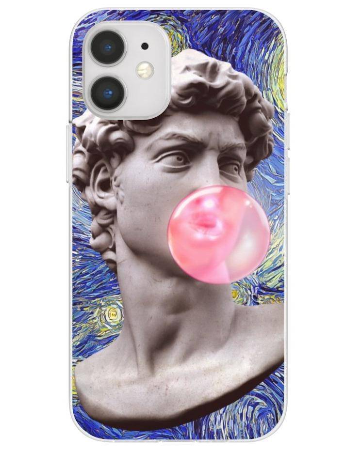 Funny Renaissance Art iPhone Case - Michelangelo