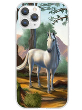 Load image into Gallery viewer, Pretty Unicorn in the Woods Painting iPhone Case
