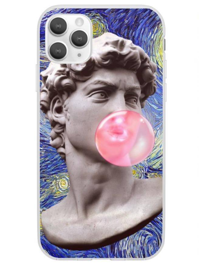 Funny Renaissance Art iPhone Case - Michelangelo