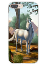 Load image into Gallery viewer, Pretty Unicorn in the Woods Painting iPhone Case
