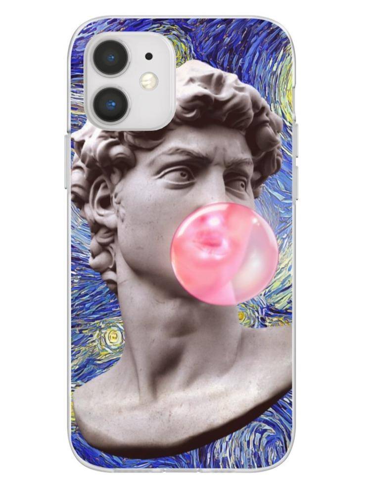 Funny Renaissance Art iPhone Case - Michelangelo