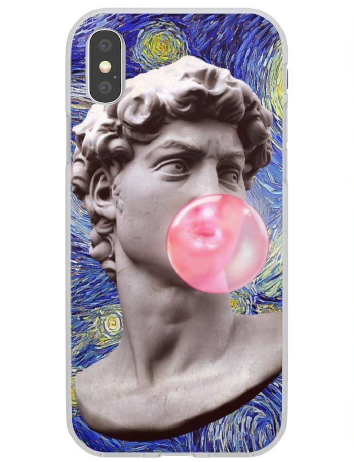 Funny Renaissance Art iPhone Case - Michelangelo