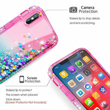 Load image into Gallery viewer, Pink iPhone Glitter Case - All iPhone 6 7 8 X &amp; 11 Sizes
