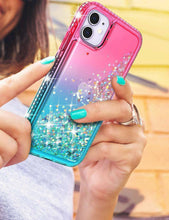 Load image into Gallery viewer, Pink iPhone Glitter Case - All iPhone 6 7 8 X &amp; 11 Sizes
