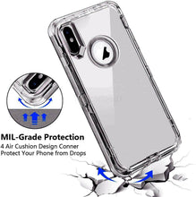 Load image into Gallery viewer, iPhone Clear Holster Case with Belt Clip - All iPhone 6 7 8 X 11 SE Sizes
