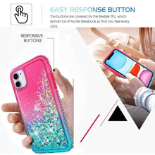 Load image into Gallery viewer, Pink iPhone Glitter Case - All iPhone 6 7 8 X &amp; 11 Sizes
